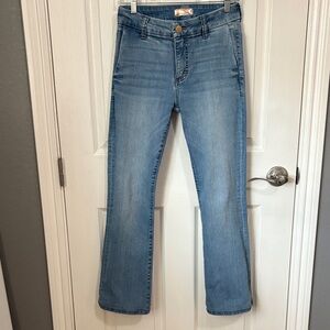 Kut from the Kloth Light Blue Boot Cut trouser style Jeans